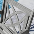 thumbnail image 5 of Vifah Renaissance Ensemble de Salle à Manger de Patio 5 Pcs en Gris, 5 of 5