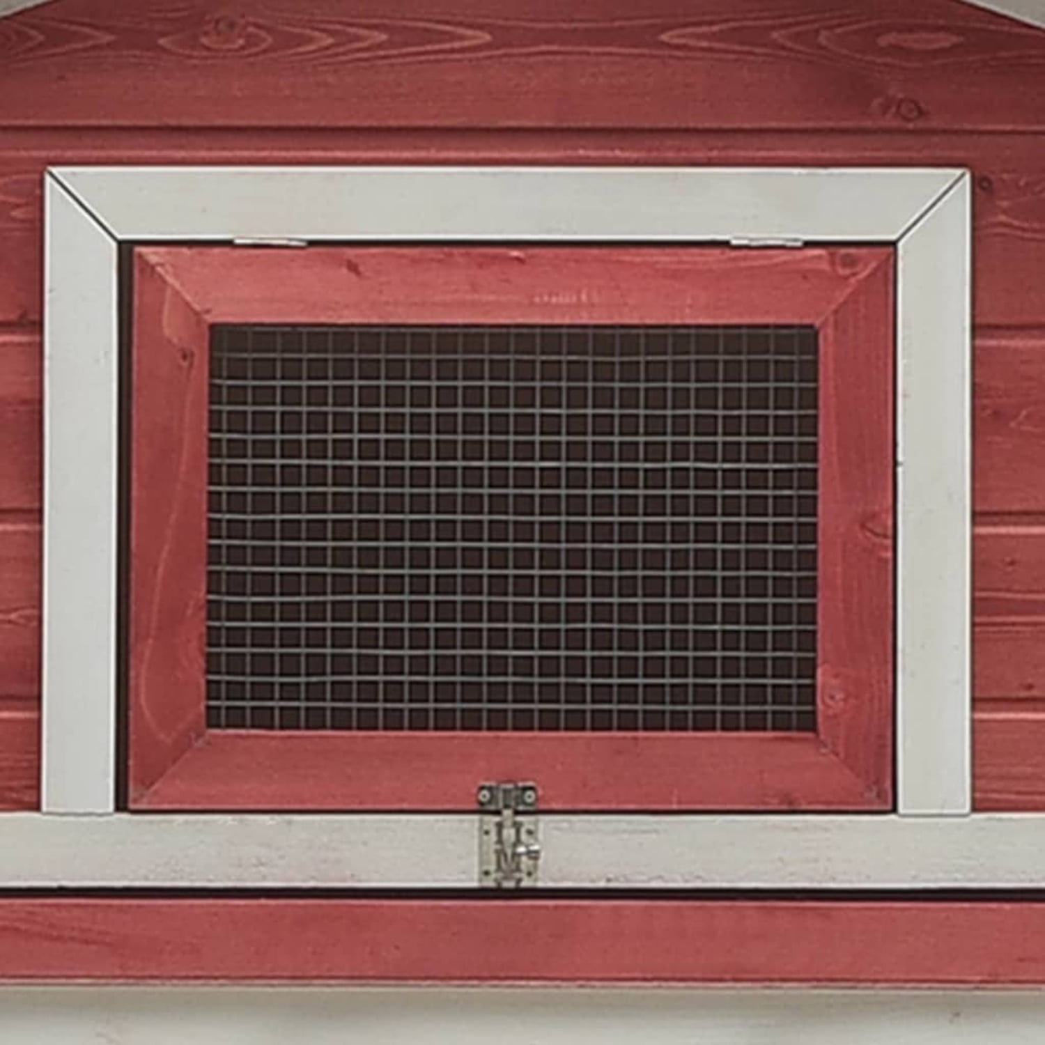 Pefilos 122" Multi-Level Wooden Rabbit Hutch with Run Outdoor and Indoor Bunny Condo, Large Rabbit House with Green Roof and Easy-Clean Tray, Red Pefilos 122" Multi-Level Wooden Rabbit Hutch with Run Outdoor and Indoor Bunny Condo, Large Rabbit House with Green Roof and Easy-Clean Tray, Red