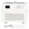 thumbnail image 1 of Humidificateur d'Air Rétro 1.3L Double Pulvérisation Mini Diffuseur Affichage Numérique Humidificateur Intelligent USB Rechargeable Blanc, 1 of 8