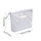 thumbnail image 3 of Bolsa de maquillaje con diseño intrincado, bolsa de cosméticos de color puro, organizador portátil multiusos con cierre seguro y cremallera para viajes y uso diario., 3 of 6