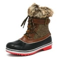 thumbnail image 1 of Dream Pairs Botas de nieve de invierno impermeables a media pantorrilla para mujer RIVER_3 Dream Pairs RIVER_3, 1 of 6