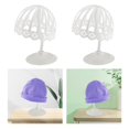 thumbnail image 1 of 2 piezas de soporte de exhibición de sombrero decorativo, organizador desmontable, estante de almacenamiento fácil de instalar para guardarropa de bebé que Blanco 40cm Blanco 50cm Macarena Estante de exhibición de sombreros, 1 of 8