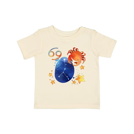 

Inktastic Cancer Crab Constellation Zodiac Sign Illustration Gift Baby Boy or Baby Girl T-Shirt