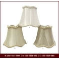 thumbnail image 4 of Royal Designs, Inc. Clip on Scalloped Bell Chandelier Lamp Shade Flame Clip Fitter, CSO-1029-5BG-6, 3 x 5 x 4.5, Beige, 6 Pack, 4 of 5