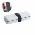 thumbnail image 1 of Caja de costura universal, kit de costura, carretes de hilo de coser Hilos de bordar multiuso en rollos y carretes en caja de plástico de doble capa JM, 1 of 5