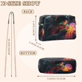 thumbnail image 4 of FORMRS Women Crossbody Purse with Chain Strap Vegan Leather Shoulder Handbag, Black Astronaut, 4 of 7