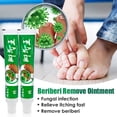 thumbnail image 3 of Tinea Pedis-Crema de tratamiento para curar el olor de los pies, inhibe la ulceración de hongos, ungüento de hierbas antipicazón, 1-3-5 Uds., 3 of 4