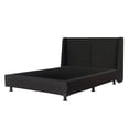 thumbnail image 3 of Box Base Cama Individual + Cabecera Milan Negro, 3 of 7