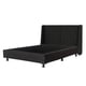 thumbnail image 3 of Box Base Cama Queen Size + Cabecera Milan Negro, 3 of 7