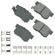 Akebono ASP537A Disc Brake Pad Kit Fits select: 1990-2007 HONDA ACCORD, 2012-2015 HONDA CIVIC EX