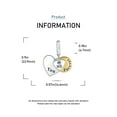 thumbnail image 3 of Two Tone You & Me Together Forever S925 Love Dangle Charm for Women Moment Bracelet Necklace Pendant, 3 of 6
