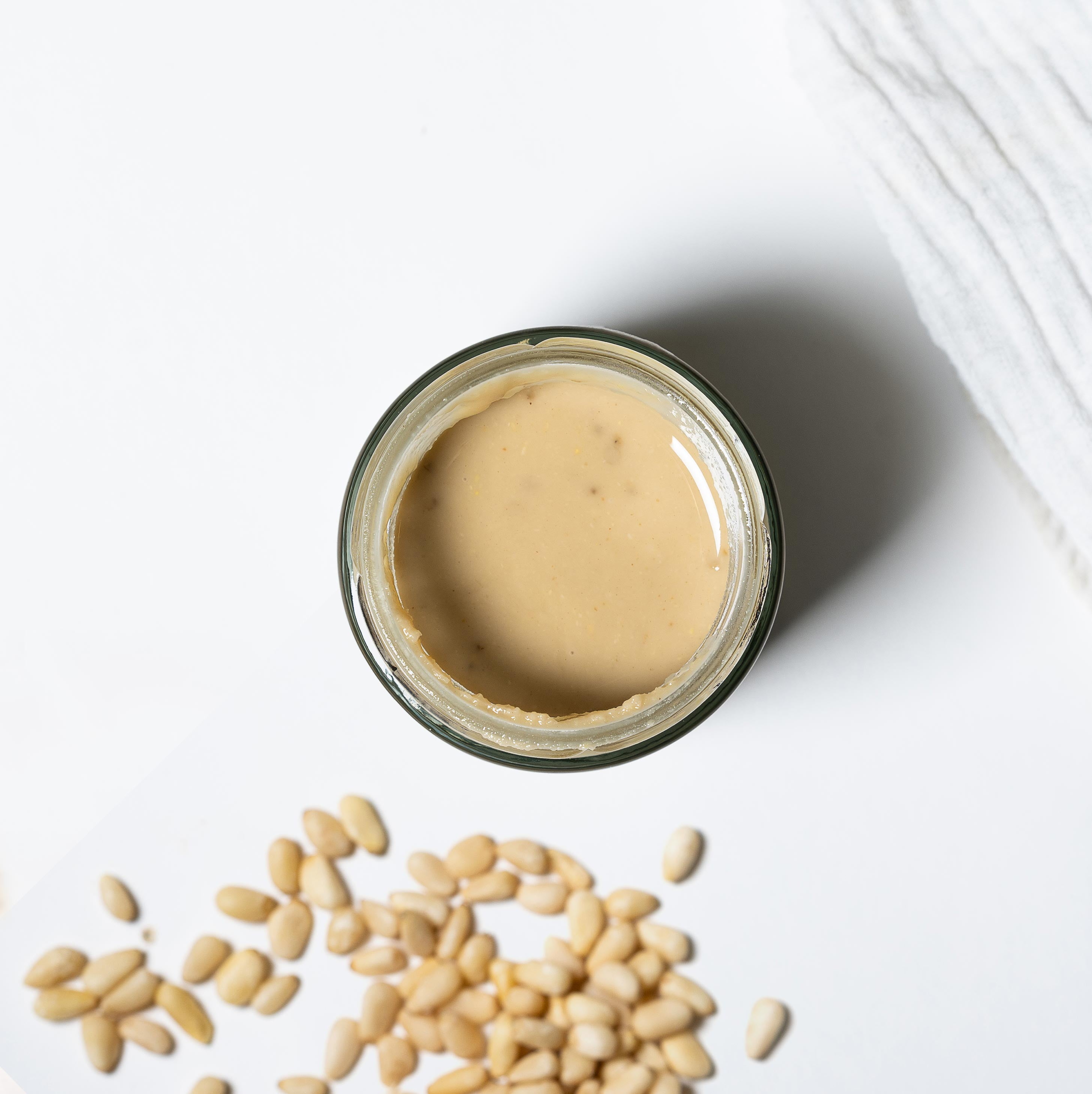 Nutural World - Smooth Pine Nut Butter 6 0z (170g) - Great Taste Award Winner - Pure 100% Single Ingredient - Vegan, Kosher, Sugar-Free