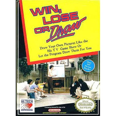 Win, Lose or Draw- Nintendo NES (Refurbished)