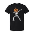 thumbnail image 3 of Dabbing Pumpkin Skeleton Halloween T-Shirt, Funny Dab Dance Skeleton Pumpkin Head Tee, Spooky Season Kids&Adult Shirt, Halloween Gift, 3 of 7