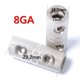 thumbnail image 1 of Conector De Extremo De Terminal De Acoplador De Cable, 2 Uds., Tornillo De Juego De Barril De Unión De Calibre 8Ga Awg Para Accesorios De Modificación De Audio De Coche Kearding VI006971-00, 1 of 7