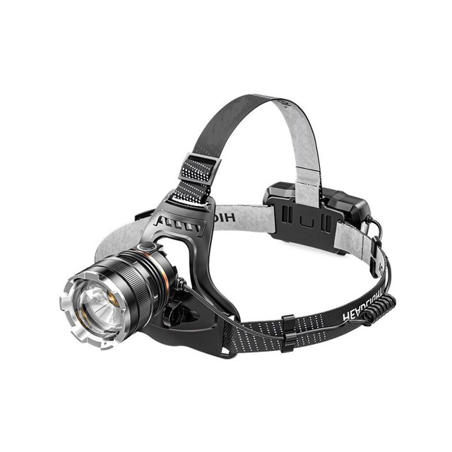 Kearding Faro Xhp50 Sensor USB Luz de ahorro de energía Impermeable Sólido Conveniente Linterna clara Transmisión de luz de pesca Iluminación y accesorios sensor de faro