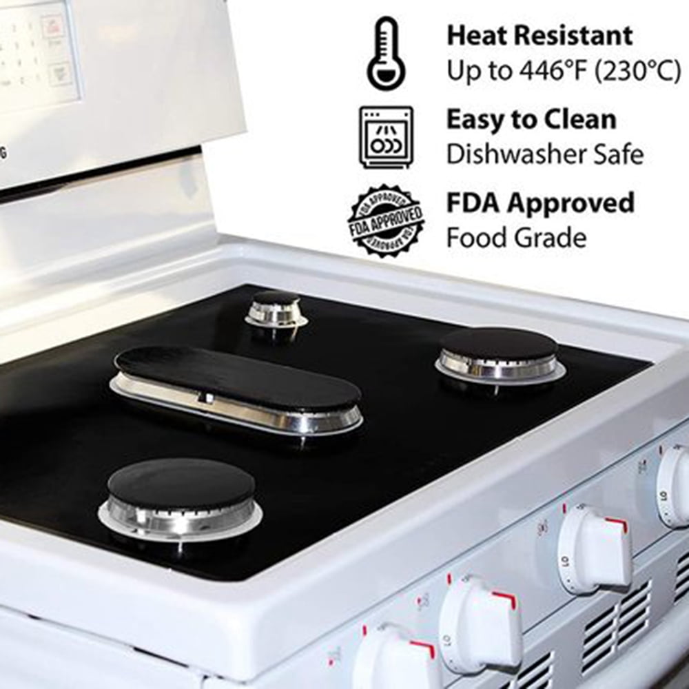 CLEARANCE! Stove Protector Cover Liner for 5 Burners Gas Stove Protector  Kitchen Mat Stove Top Cover Gas Stove Cover 