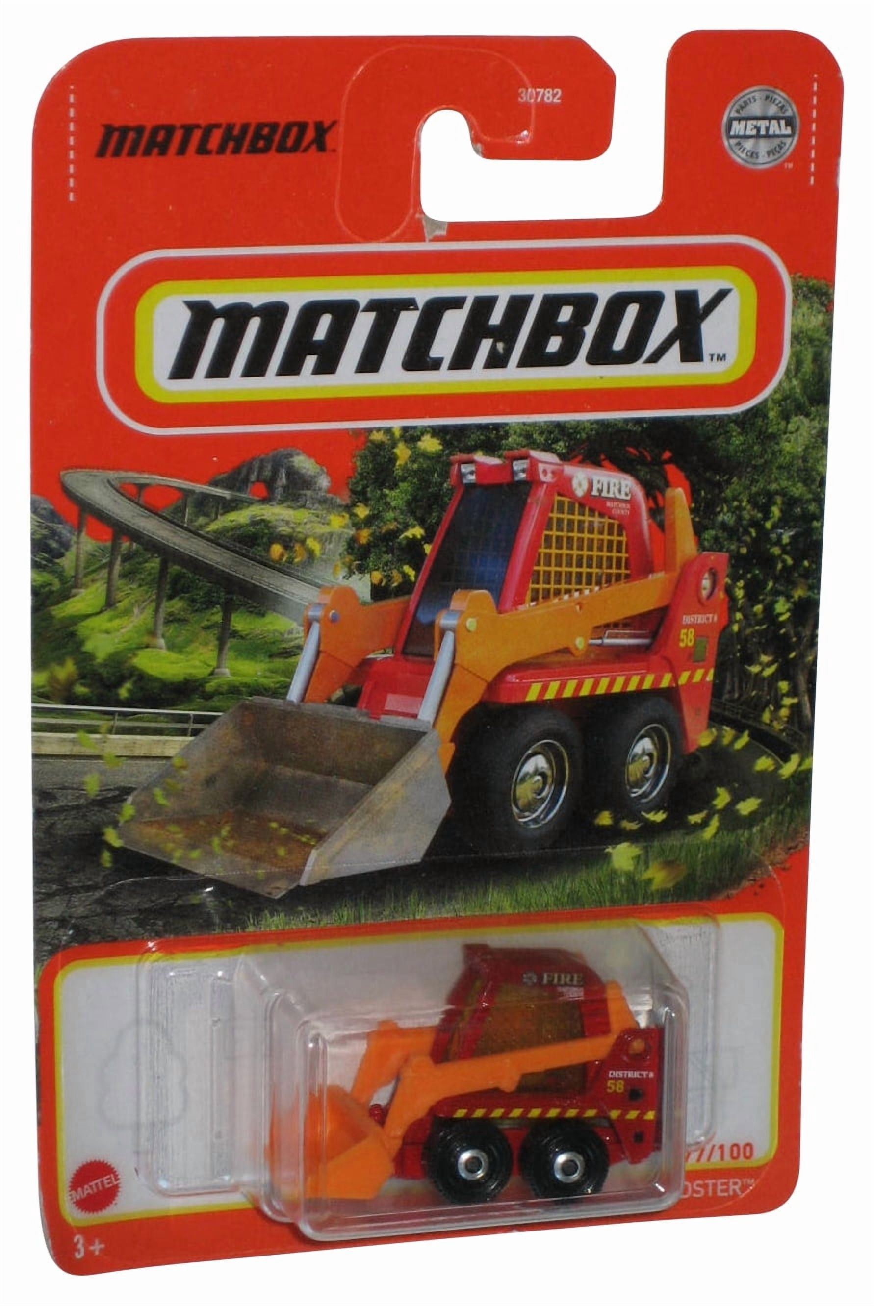 Matchbox 1948 Willys Jeep Diecast Car - Red, 1:64 Scale, From 2021 Basics Mainline Collection (76/100)