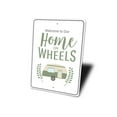 thumbnail image 4 of Home on Wheels Novelty Decor, Metal Wall Sign - 10x14 Inches, 4 of 4