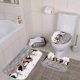 thumbnail image 3 of Juego De Tres Piezas Para Baño Con Estampado Digital Navideño. Alfombrilla Para El Suelo Del Baño. Alfombrilla Decorativa En Forma De U Para El Baño., 3 of 5