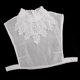 thumbnail image 1 of Media Camisa de cuello Falso Vintage Yinane Encaje Gasa Extraíble, 1 of 8