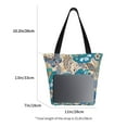 thumbnail image 5 of Fotbe Vintage Floral Butterflies Pattern Beach Tote,Shoulder Handbag,Spacious Tote Bag,Lightweight Travel Bag,Versatile Shopping Bag, 5 of 9
