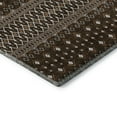thumbnail image 4 of Addison Rugs Mayfield Washable Transitional Boho Chocolate Rectangle Rug, 9' x 12', 4 of 6