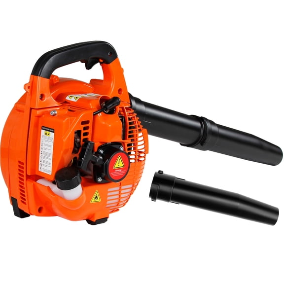 PRIJESSE 26 CC Gas Leaf Blower Handheld for Lawn Care , 2 Stroke Gas Powered Blowers 180 MPH 435 CFM , Lightweight Easy Start Variable Speed Yard Blower for Debris , Leaves & Snow