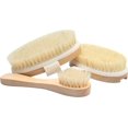 thumbnail image 1 of Essential Living: Kit de spa de cepillado en seco de 3 piezas - 1 cepillo facial, 2 cepillos para exfoliación corporal y una bolsa de algodón - Cuidado del cuerpo y la piel para exfoliación, circulaci, 1 of 3