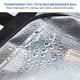 thumbnail image 5 of Bolso de mano transparente Duety de gran capacidad con asa y correa ajustable, duradero, de PVC, bandolera, transparente, apto para gimnasios., 5 of 8
