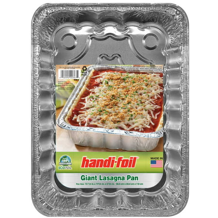 Handi-Foil Giant Lasagna Pan (Best Lasagna Baking Dish)