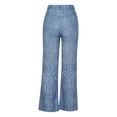 thumbnail image 5 of Womens Flare Jeans Y2K 90s Bootcut Low Rise Vintage Skinny Washed Flared Pants Stretchy Denim Bell Bottom Pants, 5 of 7
