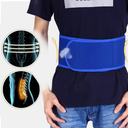 Yosoo Magnetic Therapy Waist Belt,Self-heating Thermal Magnetic Waist Protection Belt Lumbar Muscle Strain Back Therapy Support,Self-heating