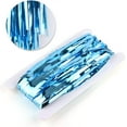 thumbnail image 3 of LQQBOX 3 Pack 3.28 x 6.56 FT Blue Foil Fringe Curtains Party Decorations, Tinsel Curtain Backdrop for Parties, Door Streamers, Glitter Streamer Fringe Backdrop for Birthday Decoration, 3 of 7