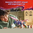 thumbnail image 3 of LEGO NINJAGO Rontu the Master Dragon Building Toy - Dragons Rising Model Building Kit for Boys & Girls, Ages 7+ - Kids Toy W/ 4 Ninja Minifigures & Dragon Figurine - Gift Idea for Birthdays - 71842, 3 of 7