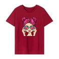thumbnail image 1 of Camiseta para mujer con cuello redondo, camiseta básica para viajar, uso diario, vacaciones en la playa SG, 1 of 7