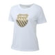 thumbnail image 5 of Playera K-Swiss WTS-02 Para Mujer Color Blanco, 5 of 5