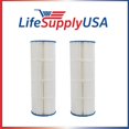 thumbnail image 1 of Cartouche de Filtre de Piscine 2 Pack pour Unicel C-7470 Plectco PCC80 Filbur FC-1976, 20" x 7", 1 of 2