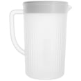 thumbnail image 1 of Raindrops Water Jugs With Lids Water Pitcher White Easy To Clean Home Use 1Pack, 1 of 7
