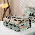 thumbnail image 5 of Erosebridal Camping Theme Zipper Twin Comforter Sets with Fitted Sheet and 2 Pillowcases, RV Accessories Camper Zipper Bedding Set, 5 of 7