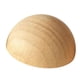thumbnail image 5 of Media bola de madera para manualidades, tapa de poste de pasamanos de escalera de medio círculo grande de madera maciza 12 centímetros, 5 of 9