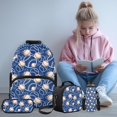 thumbnail image 2 of Jeiento Baseball School Backpack for Boys Kids 4 piece Backpacks with Lunch Box Pencil Bag Water Bottle Holder Bookbag for Boys 10-12 Middle School, 2 of 7