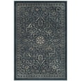 thumbnail image 6 of SAFAVIEH Vintage Mirko Traditional Area Rug, Blue/Light Grey, 4' x 5'7", 6 of 9