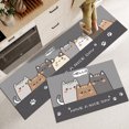 thumbnail image 2 of Alfombrilla antideslizante lavable para cocina, sala de estar felpudo absorbente para, dormitorio, área larga, entrada de baño, almohadilla de oración Fivean unisex, 2 of 2