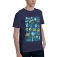 thumbnail image 2 of Bingfone Machinery Road Construction Men'S Loose Fit Short-Sleeve Pocket T-Shirt, 2 of 7