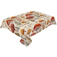 thumbnail image 2 of Mushroom Tablecloth Rectangle Table Cloth 60x102 , Waterproof Tablecloth Outdoor Table Cloth, Fall Thanksgiving Mushroom Maple Leaf Botanical Washable Table Cover for Kitchen Dining Party, 2 of 8