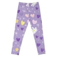 thumbnail image 3 of Iyufng Kids' Leggings,Toddler Kids Girls Pants,Toddler Girl Pants,3-8 Years Girls' Fashion Can Be Worn Externally with Heart-shaped Printed Bottom Pants,Baby Girl Pants, 3 of 3