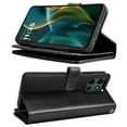 thumbnail image 3 of Hisdou For Motorola Moto G 5G 2025 Wallet,[9 Card Slots][PU Leather] Detachable Magnetic Wallet Shockproof Phone Case With Card Holder Lanyard Stand Flip For Motorola Moto G 5G 2025|Black, 3 of 5