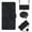 Black, variant on Case for Blackview A52 Pro Skin Friendly PU Leather Wallet Case with Card Holder Kickstand Crossbody Lanyard Magnetic Closure Drop Protection Anti-scratch Phone Cover