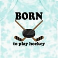 thumbnail image 4 of Inktastic Future Hockey Player Born to Play Hockey Boys Baby Bodysuit, 4 of 5